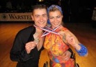 Ihar Kisialiou & Hanna Harchakova Hannoverissa 2010